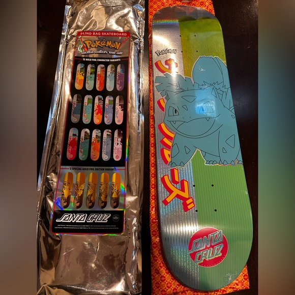 VENUSAUR Pokemon x Santa Cruz Skateboards